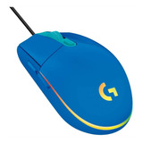 Mouse Gamer Logitech G203 Rgb Azul 8000 Dpi Usb Mexx 1