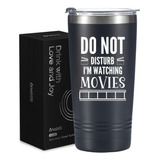 Regalos Para Amantes Del Cine, Vaso Aislado De Viaje De 20 O