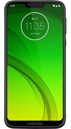 Motorola Moto G7 Power 64gb Azul Navy Muito Bom - Usado