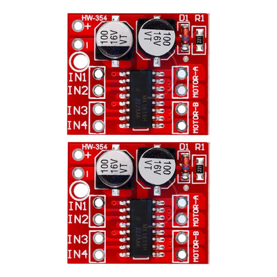 2 Piezas Puente H Mx1508 Mini L298n Doble Pwm Driver Motor | MercadoLibre
