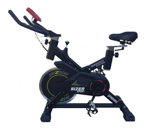 Bicicleta Fija Rizer Sport Bs3102 Para Spinning Color Negro
