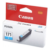 Cartucho De Tinta Canon Cli-171 C Cyan Para Pixma Mg6810