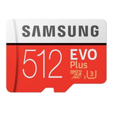 Tarjeta De Memoria Samsung Mb-mc512ga/am  Evo Plus Con Adaptador Sd 512gb