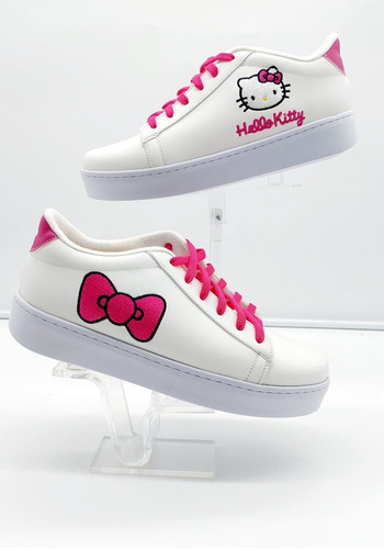 Tenis Para Niña Mujer Juvenil Diseño Hello Kitty Moño