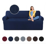 Protector Fundas Cubre Para Sala Ajustable Sillone Sofa 3 Pz