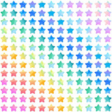 3000 Pcs Stickers Mini Watercolor Stickers Small Stars ...