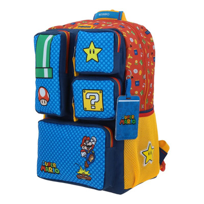 Mochila Azul Extra Grande Bros Chenson Onder Diseño de la tela Liso | Meses sin interés