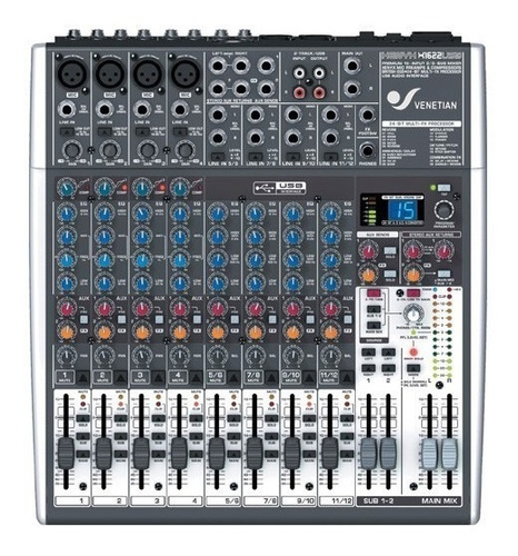 Venetian Audio Xenyx X1622 Usb Consola Mixer Fx