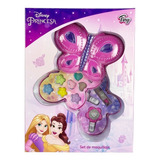 Set De Maquillaje Infantil -mariposa Disney Princesas- Tiny