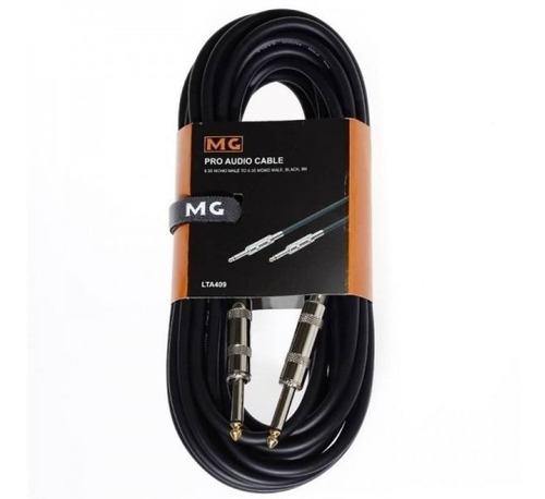 Cable Plug 6.5 A 6.5 Guitarra Bajo Microfono Profesional 9mt