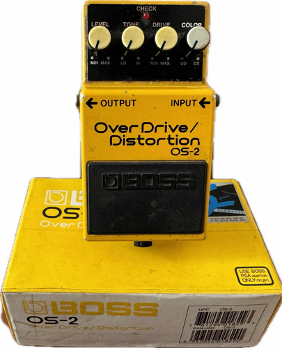 Boss Os-2 Overdrive Distortion Pedal