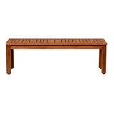 Amazonia Aster Eucalyptus Backless Patio Bench 52