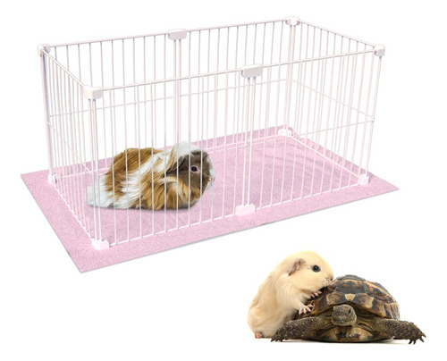 Cercadinho Para Hamster Cercado 30x60 Malha Fina 2,5cm Soft Cor Tela Branca E Soft Fêmea