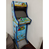 Arcade Bartop Con Pie Y Miles De Juegos 