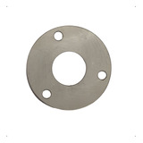 Flange Base Aço Inox Redonda Tubos E Corrimão Kit C/ 50