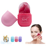 Rcool Rodillo Facial De Hielo Y Gua Sha, Masajeador Facial,