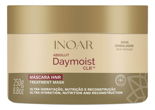 Inoar Absolut Daymoist Clr - Máscara De Tratamento 250g Blz