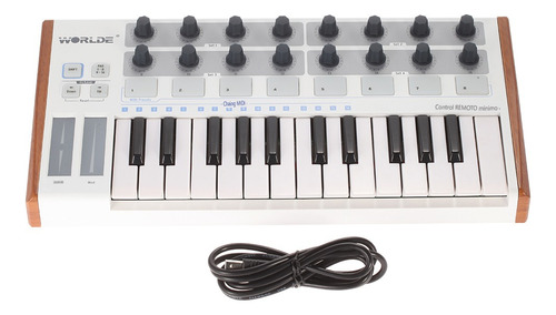 Controlador Midi Y Teclado Midi Usb Profesional