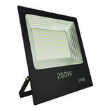 Foco 200w Proyector Led Exterior Reflector Ip66 Canchas