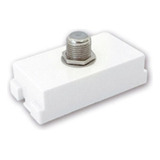 Toma Coaxial De Tv 75ohm Blanco Royer 100