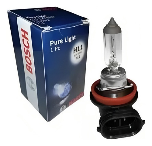 Lampara Bosch H11 Halogena Light  55w Para Faros Auxiliares 