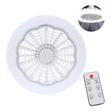 2en1 Ventilador Techo Lámpara Led E27 30w Con Control Remoto