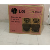 Minicomponente Estéreo Hi Fi LG F-8900 (solo Bocinas) Leer