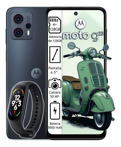 Celular Moto G23 Dual Sim 128gb 4gb Ram + Kit