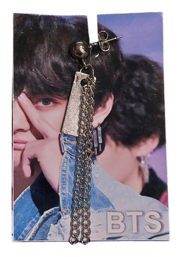 Aro Acero Ak21 Kpoper De V - Tae Bts Accesorios Kpop Aesthet