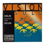 Set Cuerdas Violín 4/4 Thomastik Vision Solo Vis100
