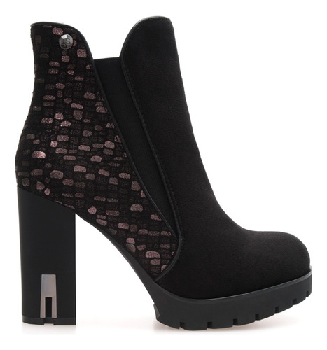 Botas Botinetas Lady Stork Nelly Taco 10cm Urbanas Mujer