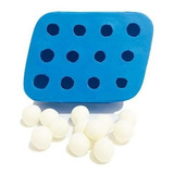 Forma Molde Silicone Sabonete Pérolas Mini 12 Cavidades