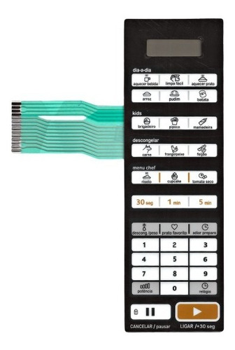 Membrana Para Microondas Midea Mtae21 Mtae22 Espelhada Liva