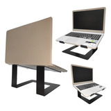 Suporte De Alumínio Laptop Stand Preto Notebook Profissional