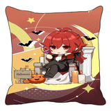 Cojines Personalizados Halloween Vampira Anime Red 40cm 