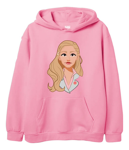 Sudadera Ariana Grande Wicked Glinda Elphaba Face Premium