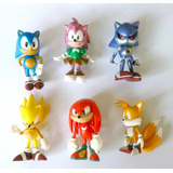 Figuras Sonic  Pack X 6 Hermosas Figuras Importdas 