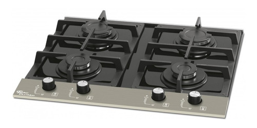 Fogão Cooktop Fischer 4 Bocas Platinium