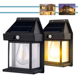 Arandela Parede Solar Externa Luz Led Recarregavel Lampada