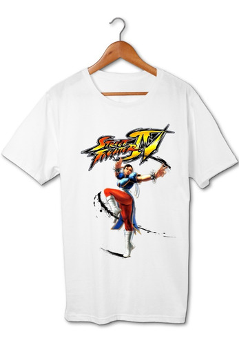 Street Fighter Chun Li Remera Friki Tu Eres #3