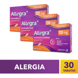 Allegra® 120mg Antialérgico X30