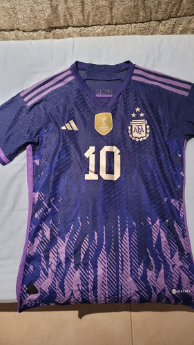 Camiseta Alternativa Argentina 3 Estrellas 2023