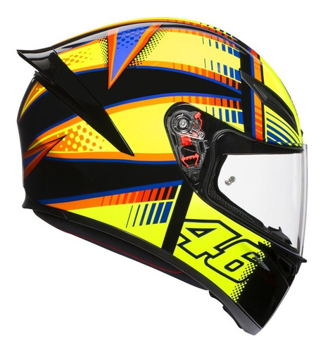 Casco Integral Agv K1 Top Soleluna Moto