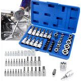 Juego De Dados Y Puntas 3/8 Torx, 34 Pz, Kit Master