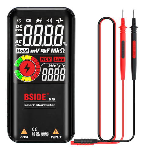 Multimeter Digital Lcd Bside S10 9999 Accounts Ac/dc Voltíme