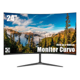 Monitor Curvo Fyhxele M236hjj-p02 Led 23.8  Negro 100v/240v