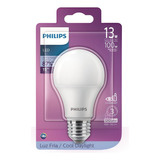 12 Focos Philips Potentes 13 Watts 1310 Lm Ahorradores 100w Color De La Luz Blanco Frío