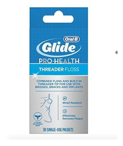 Oral-b Glide Enhebrador De Hilo Dental (pack De 4)