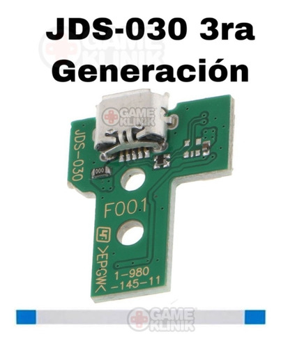 Centro De Carga Usb Control De Ps4 3ra Generación 030 + Flex