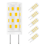 Bombilla Led Gy6.35 De 5 W, T4 Jc Tipo 12 V 50 W Equivalente